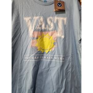 Vast Life Graphic T-Shirt XL NWT Mens Surfing Beach A130 Excellent New Cotton